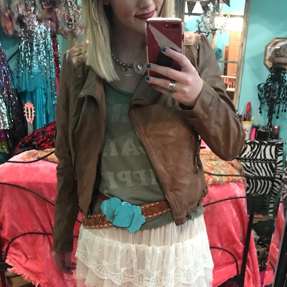 Brown Leather Jacket